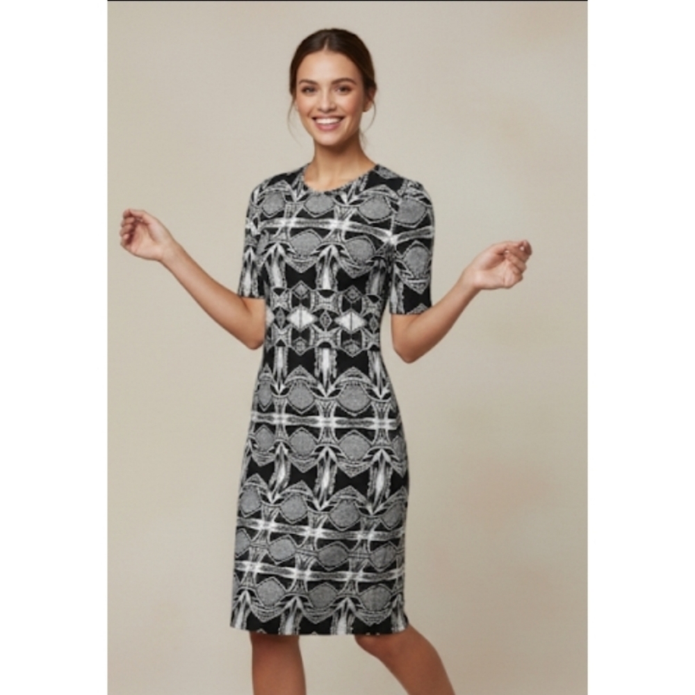 LulaRoe Black and White Patterned Dress, S, NWT ✔️